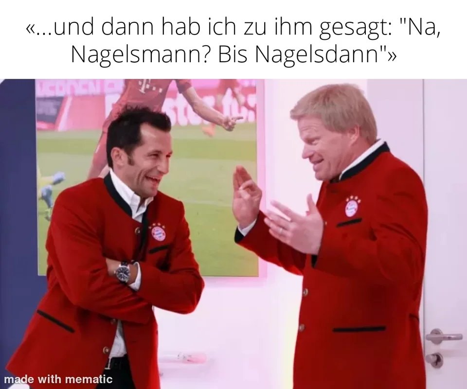 Vorschau auf Bayerns Weihnachtsfeier in diesem Jahr:
#Nagelsmann #Bayern