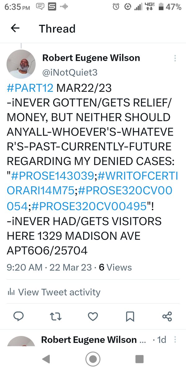 iNotQuiet3's tweet image. #PART13 MARCH23RD2023

DECEIVED-247; BUT YOU NEVER STOOD UP FOR MY #RIGHTS KNOWING ROGUE @FBI;@CIA;#LOCALGOVTS;@USPS;@FEDEX;@UPS;@DHSgov;#118thcongress-#PREDECESSORS WITH YOUR @glaad(+)#MASTERS THEN IN 1906S &amp;amp; SUSTAINING LIES BY ABUSING #FISA CLEARANCES THROUGHOUT ANYALL ASPECTS