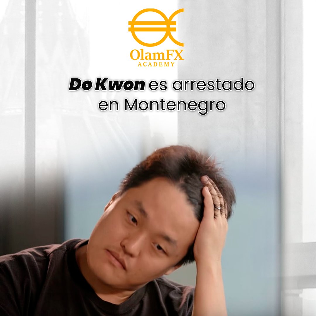 OlamFX's tweet photo. Do Kwon, el cofundador de las criptomonedas fallidas terra USD (UST) y luna (LUNA), fue capturado por las autoridades de Montenegro, al sur de Europa, al intentar entrar al país con una documentación falsa😯❗️ https://t.co/xifGnh5VJp