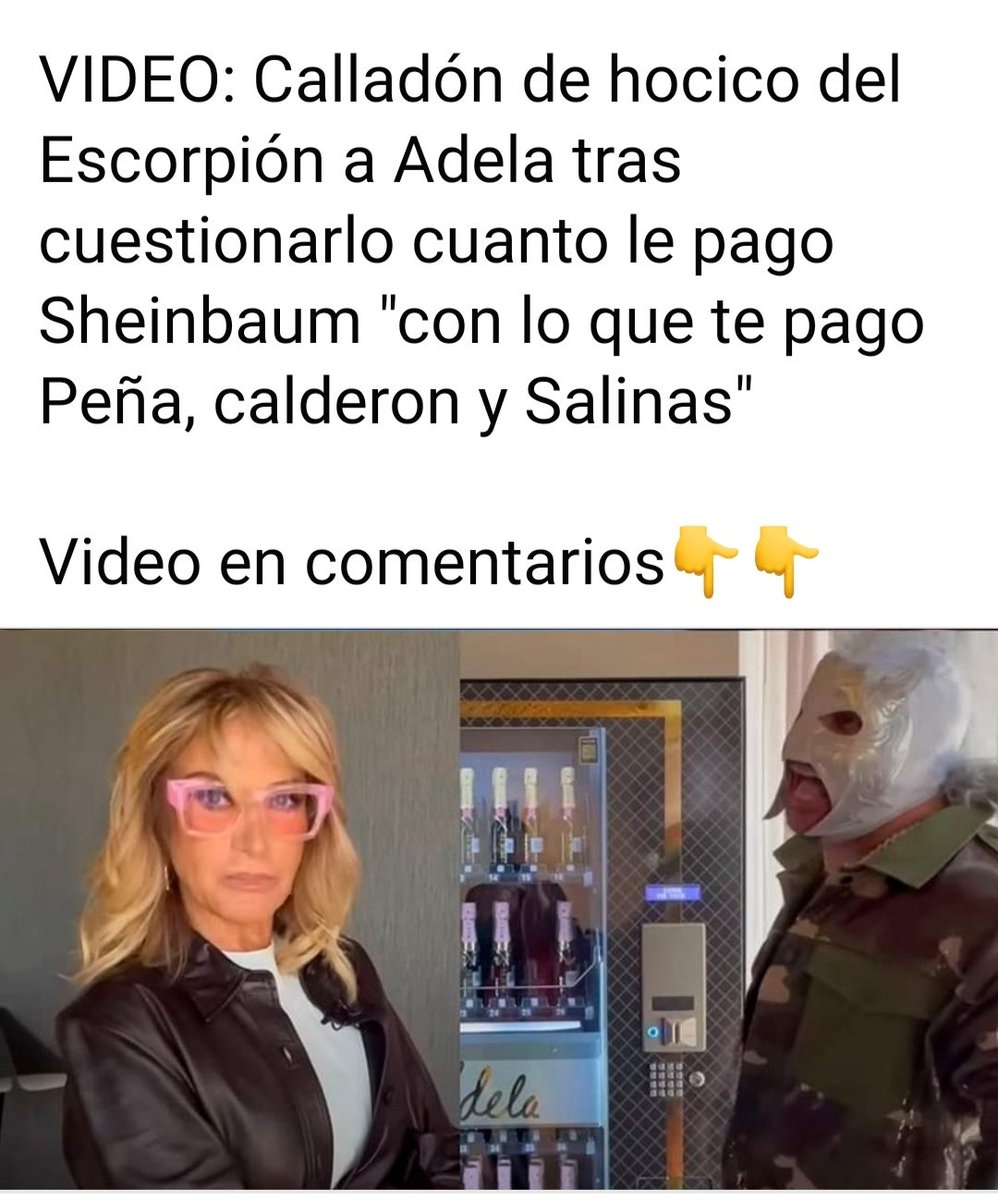 AleCuore_'s tweet photo. Ja ja ja ja 😆😆😆😆chulada de respuesta de el Escorpión, se quedó como penndeejaa  ja ja ja la Adela. 🤜🤛😅😅 https://t.co/PpGZCU2Lbi