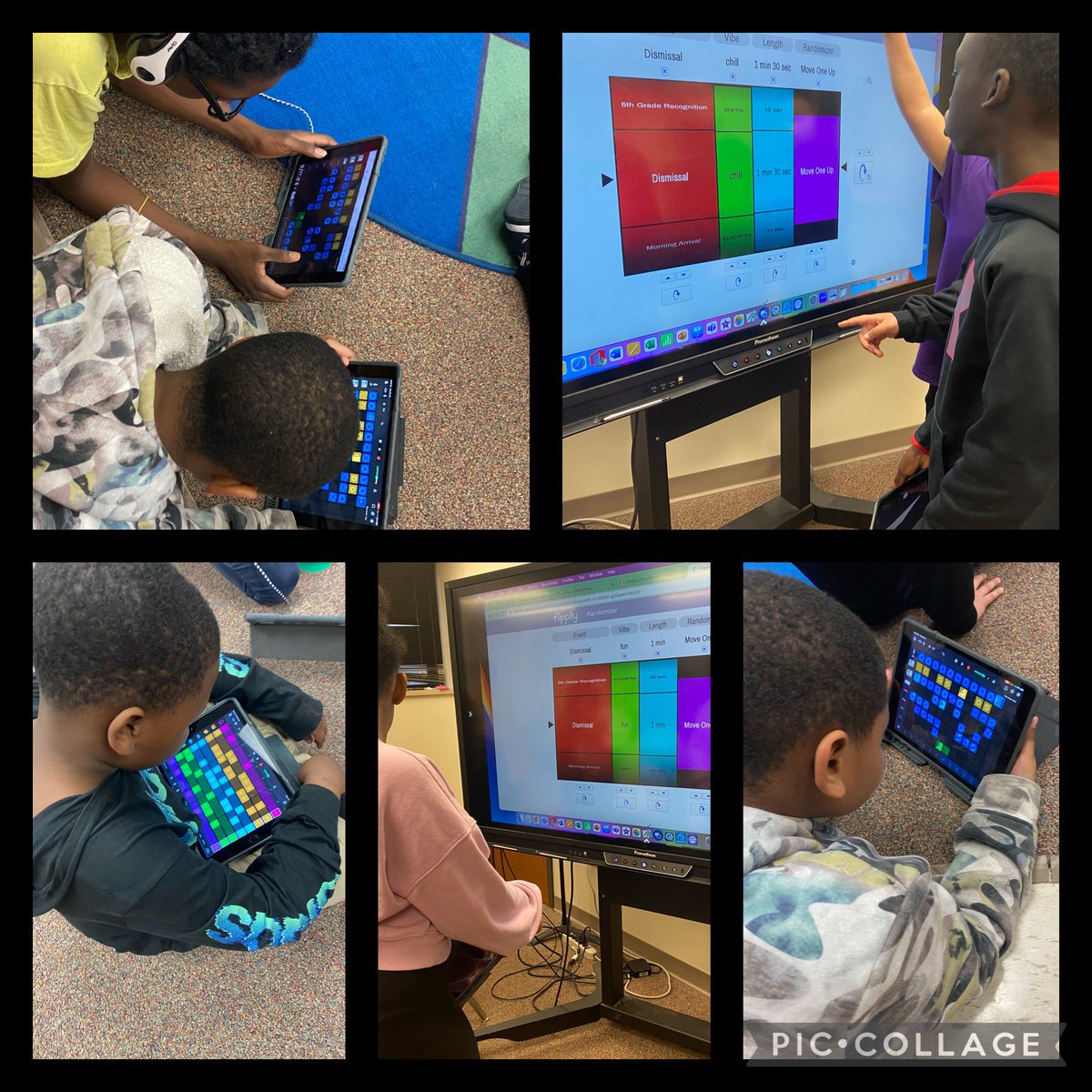 Beautiful creations in sound and color. Students creative talents will shine each time we use their music for our schools assemblies. #appledistinguishedschool