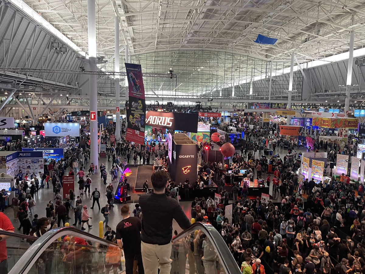 PTCGamingShow's tweet photo. Anybody else at PAX East for the weekend! Come find PTC hosts @mcknux &amp; @luna_chibifox. Come say  “what’s up”, and let us know what caught your eye at PAX       
👾👾👾👾👾👾👾👾     
#pax #paxeast #paxeast2023 #videogameconvention #Videogamecon #videogames #videogame https://t.co/clyURuCbzm