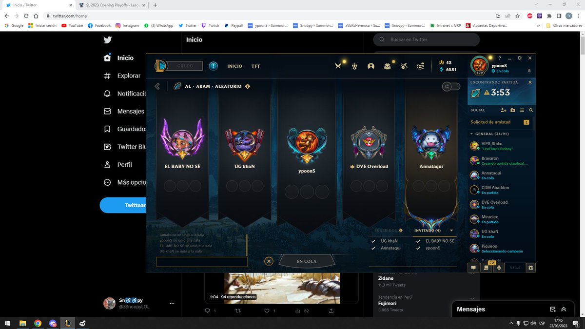 EL REAL WARM UP..... UN ARAMCITO QUE EXCELENTE TACTICA LA PTMRE Y 4 MIN DE COLA EN ARAM