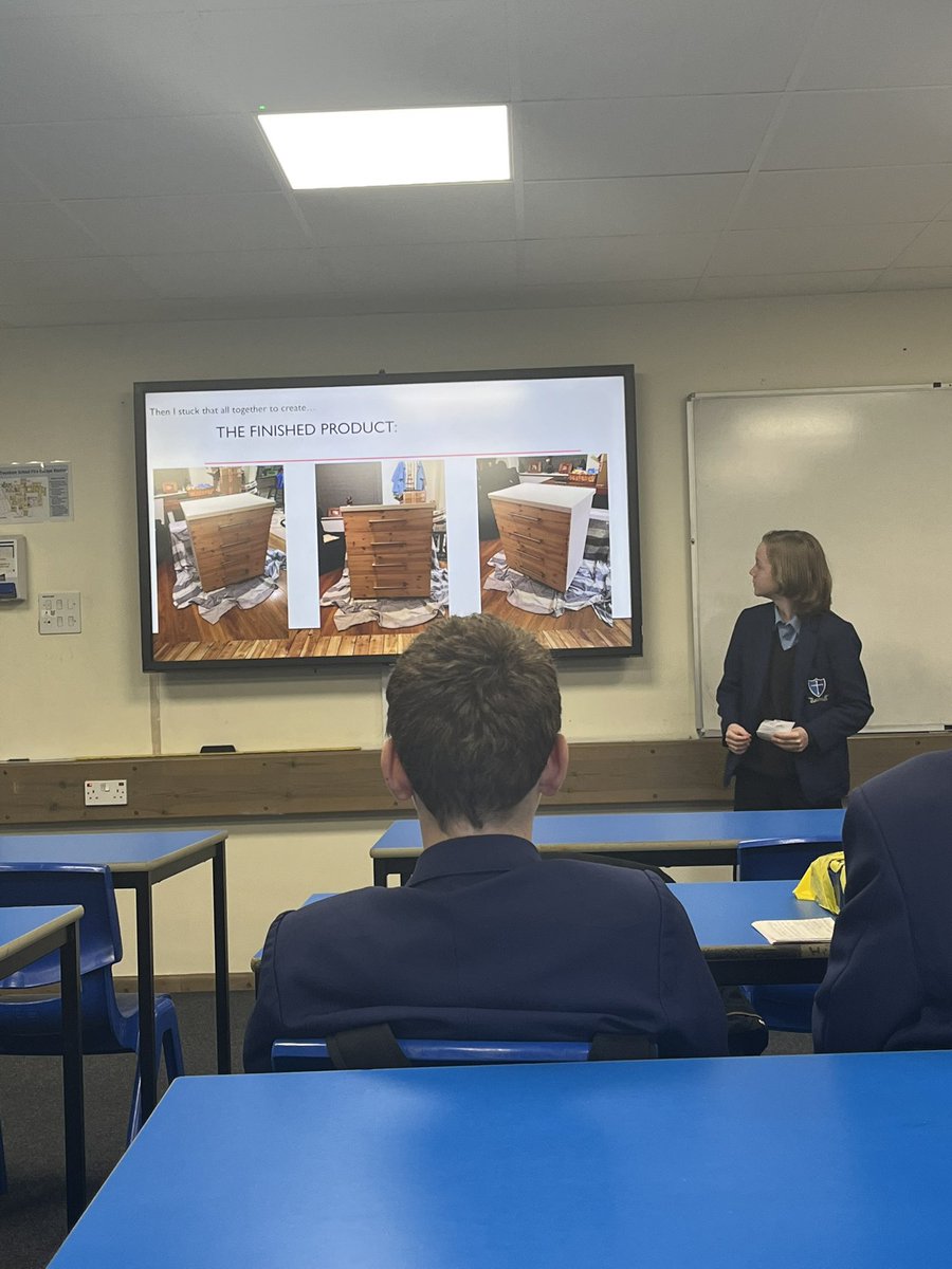 Great to watch our KS3 students presenting their EPQ projects this afternoon … blown away by the standard of work presented #excellenceasstandard