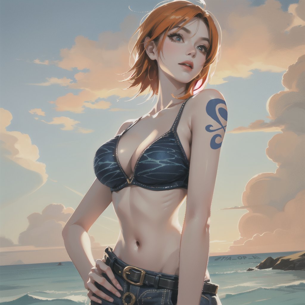 Nami One Piece Ai 💗 Tia Oppai 🔞 (COMMISSIONS OPEN) on X: "Nami #10 - Memories of an adventure to the sky ☁️🌤️🌊 #ONEPIECE #Nami #fanart #Onepiecefanart #digitalart #art #ナミ #ONEPIECE1079 #AIart #aiartcommunity #aiartwork #AIイラスト #AIArtistCommunity