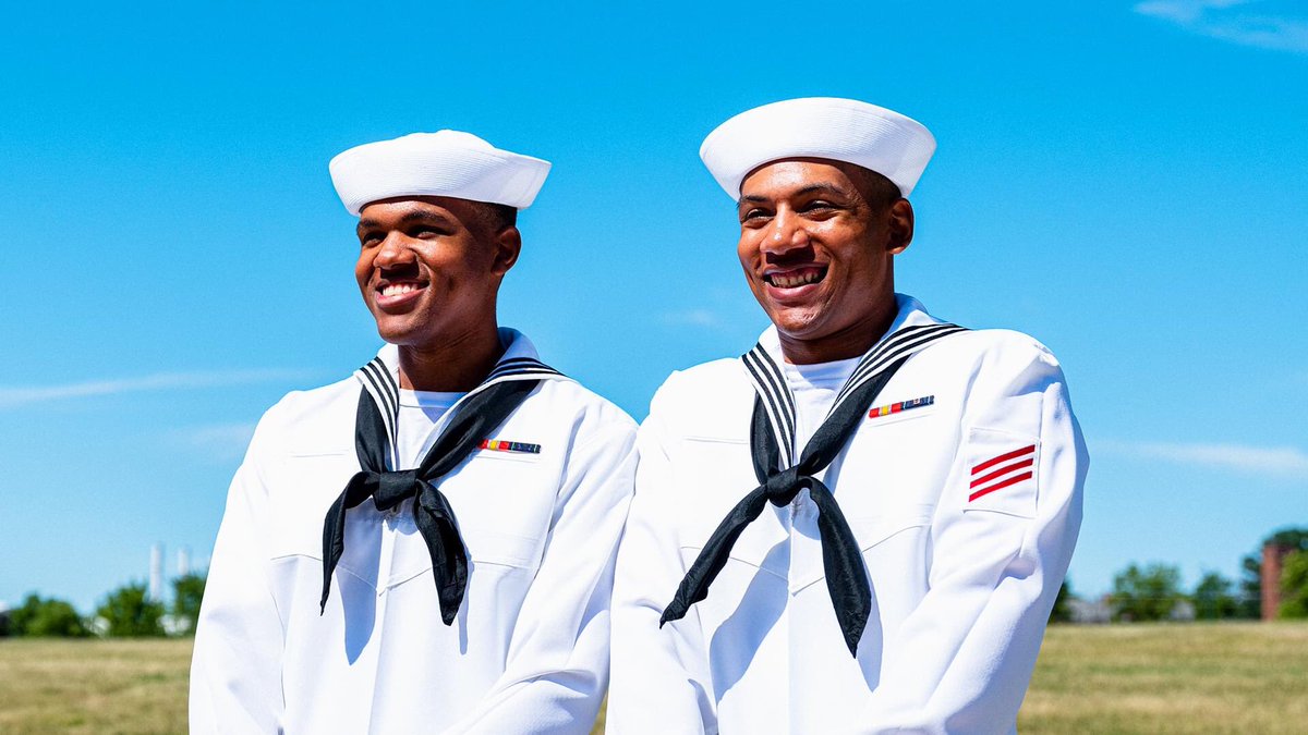 Tears 😭 smiles 😊 big hugs 🤗 — you’ll see it all at Navy boot camp’s graduation ceremony. #InsideBootCamp #ForgedByTheSea