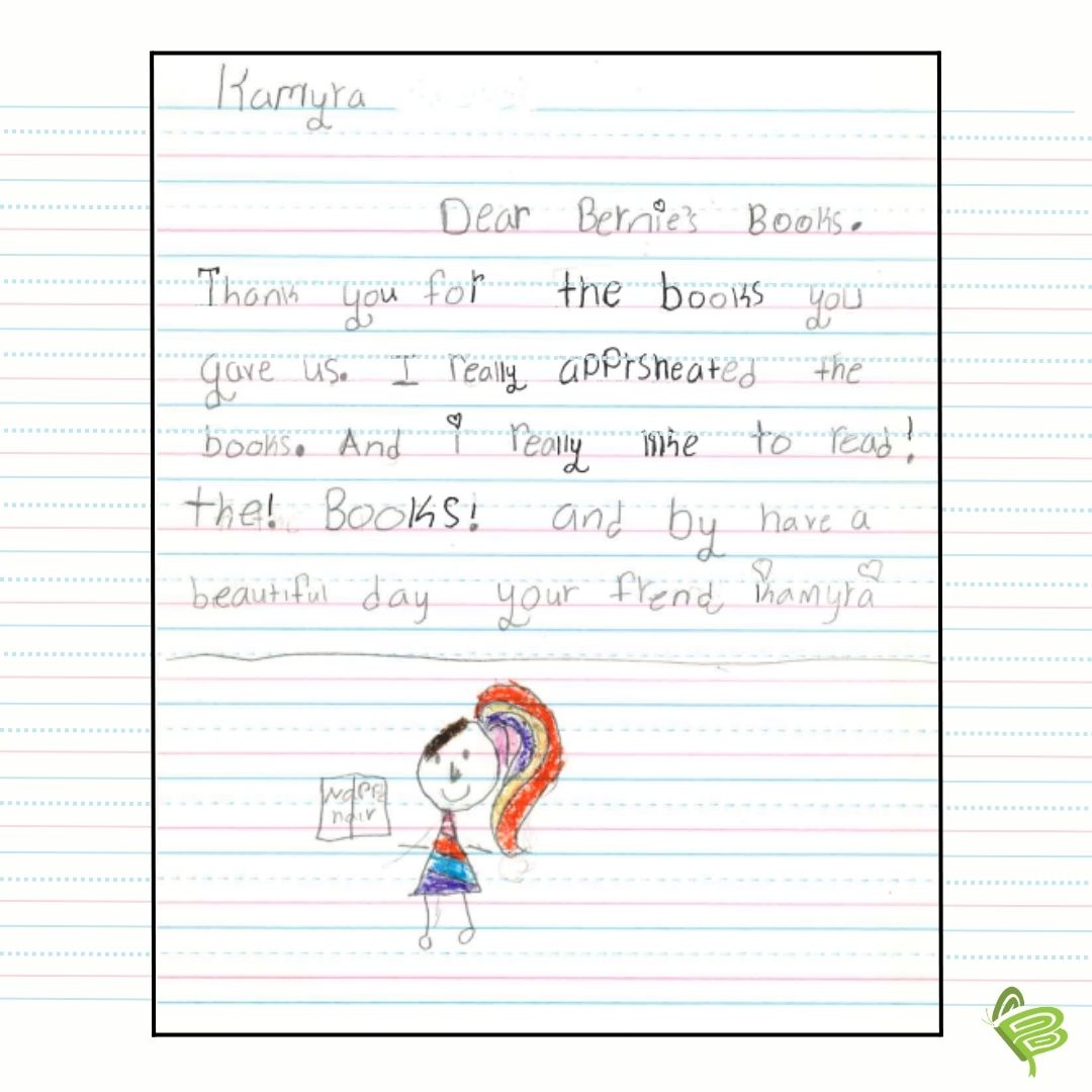 berniesbookbank's tweet photo. Notes like these are what it's all about!💚 💚 

#ThankYouNoteThursday #TransformingStories #PathwaysThroughPages

#Books #Bookstagram #Charity #Nonprofit #ThankYou #HandWrittenNotes #ChildrensBooks #Reading #Literature #Chicago #Chicagoland https://t.co/v5nrJadrpB