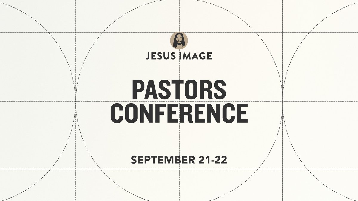 Pastors Conference is on Sep 21 & 22 in Orlando, FL! We’re passionate about training & encouraging pastors & their teams to follow Jesus personally, have healthy families, & lead Biblical churches that are led by the Holy Spirit. Register jesusimage.tv/pastors #JesusImage