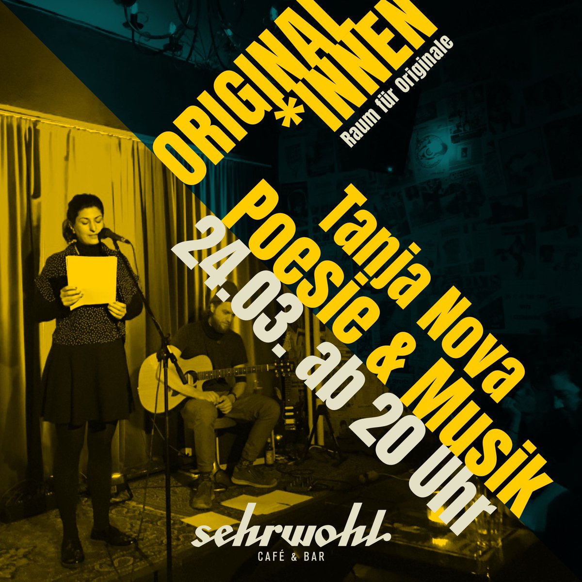 Reminder! Freitag lese und musiziere ich in München. 🎤🎸✍🏻 #muc #kultur #poesie #singersongwriter facebook.com/events/s/origi…