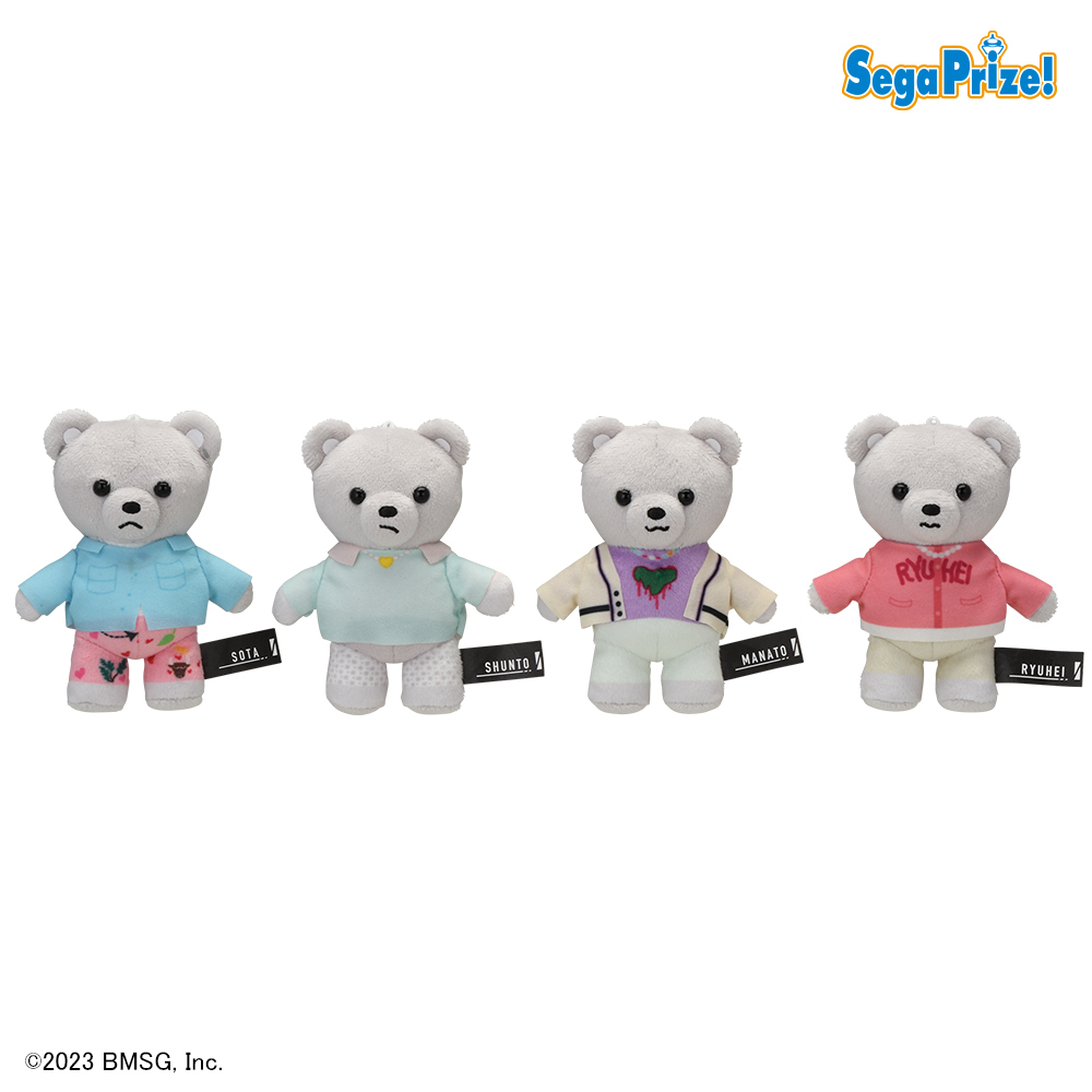 BE:FIRST/BMSG/シュント/くま/ぬいぐるみ/6体セット/タグ BE:FIRST/BMSG/シュント/くま/ぬいぐるみ/6体セット/タグ