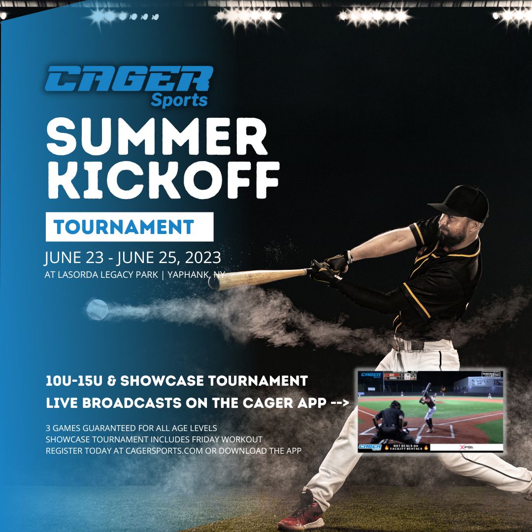 Register today for our 2023 Summer Kickoff at @lasordalegacypark June 23-25!
.
.
10, 12u, 13u, 14u, 15u, &amp; Showcase Tournament ('23-'26)
.
. 
#baseball #softball #baseballlife #softballlife #baseballmom #baseballdad #softballmom #baseballmom #homerun #dinger #homerunderby
