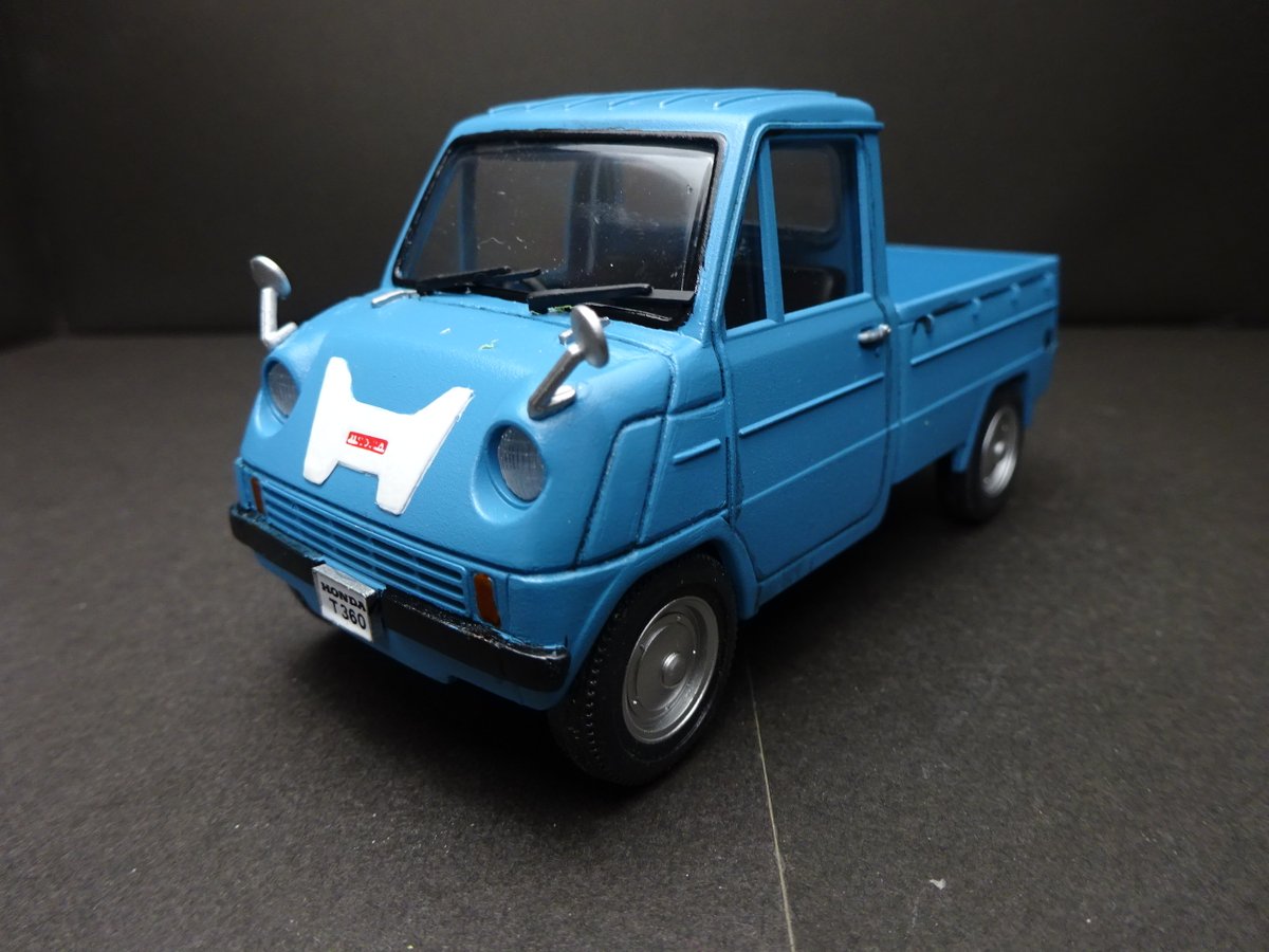 9fUM8tZL9WczczB's tweet photo. #プラモデル #プラモ #カーモデル #マイクロエース #Microace #32scale #HONDA #T360 https://t.co/GgnMH4aJjX