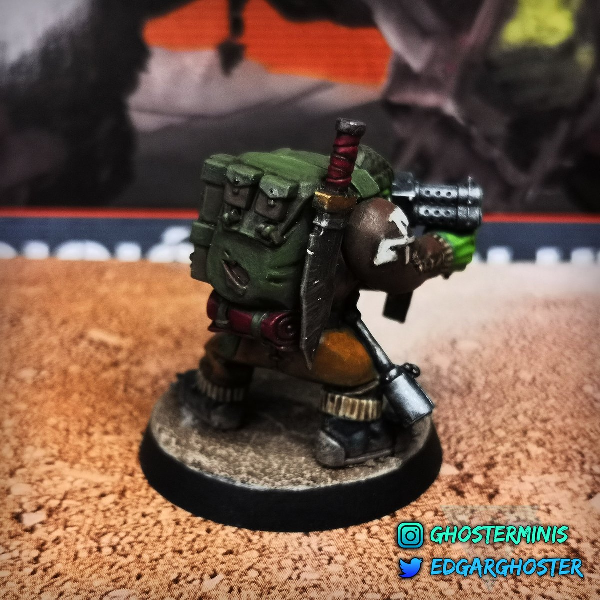 EdgarGhoster's tweet photo. Kommando Dakka Boy - Ork

#killteam #killteam40k #orks #octarius #orkkommandos #warhammer40k #warhammer https://t.co/yLIUqCN0Cw
