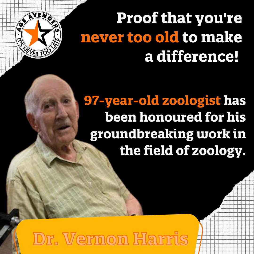 Breaking barriers and shattering stereotypes! Join us in celebrating this 97-year-old zoologist from Fraser Coast, who's been honored for their groundbreaking work in STEM. 🧪#STEMHonour #AgePositive #EdgyElders #ValuableContributions #AgeAvengers #ScienceSuperstar #ZoologyLegend