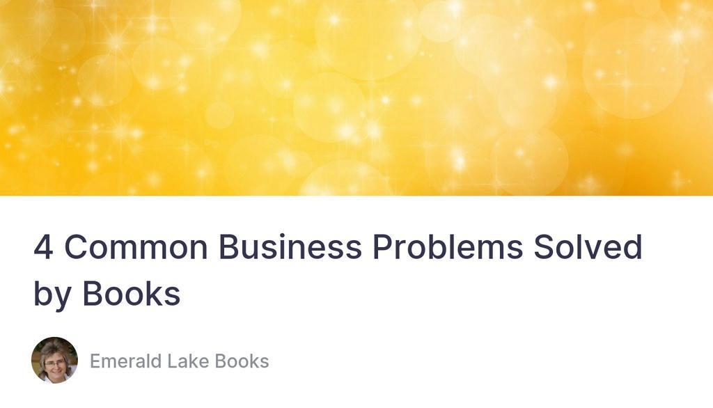 When you consider the cash flow opportunities of a book, think about it in terms of the average lifetime value of a client, not the profit generated from the sale of a single book.

Read more 👉 lttr.ai/60ga

#CommonBusinessProblems #FunGeneratingLeads