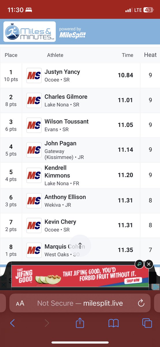 WilsonToussain's tweet photo. Slow start on the 100m this season #AGTG #KeepGoing https://t.co/BpUznsEGNk