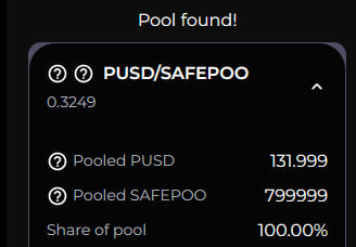 thesafepootoken's tweet photo. We are happy to announce our new pair (PUSD/SAFEPOO) is now live and ready to accommodate more users wishing to use their stable coin.
LFG safepoople! ππ https://t.co/r91l61uBK3
https://t.co/CZ6EAfpdL6
#Poochain $PUSD $POOP #SAFEPOO #BullishAF #CryptoNews https://t.co/IjnFinAqgr