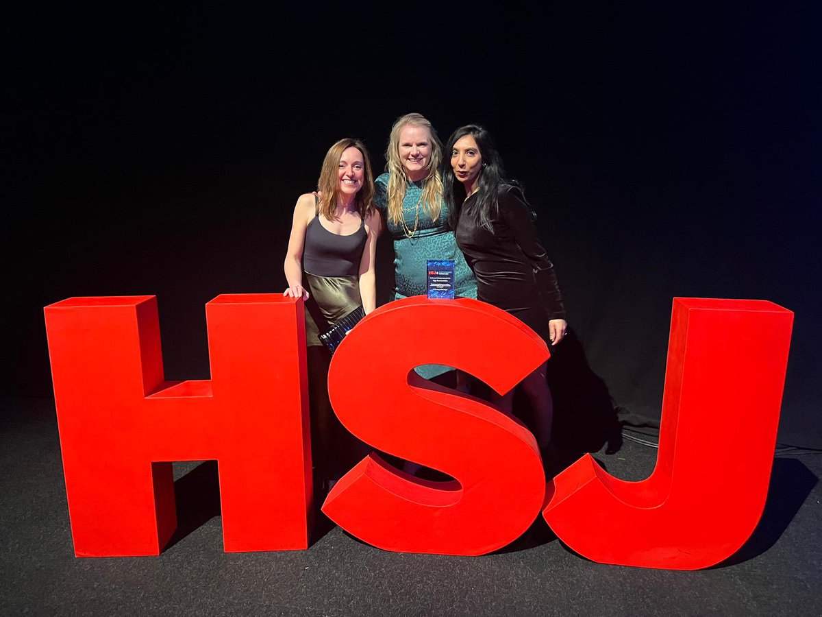 charlottevitty's tweet photo. @PA_Consulting high commended at the #HSJPartnershipawards https://t.co/S5sva8nOum