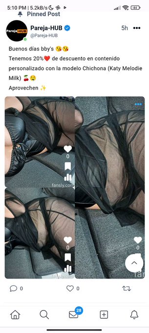 Atentos 🔥👀 bby's tenemos un 20% de descuento en contenido personalizado con la modelo Tetona 🍒 del canal<a href="/tag/pornhub"class="tags"><span>#pornhub</span></a><a href="/tag/10m"class="tags"><span>#10m</span></a><a href="/tag/parejahub"class="tags"><span>#parejahub</span></a>