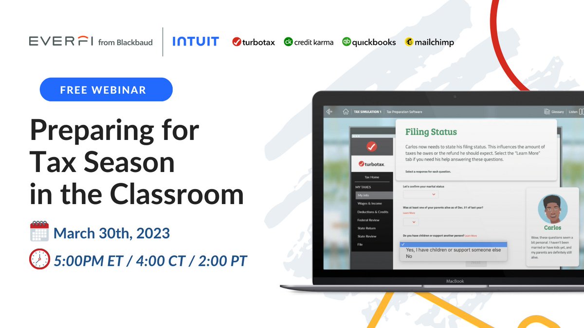 With the necessary tools, training, &amp; resources, together we can offer early and accessible tax education to high school students as they prepare for their futures. ✨ 

Join us ▶️ blkb.co/408z2Jm

<a href="/alicekeeler/">Alice Keeler</a> <a href="/turbotax/">Intuit TurboTax</a>