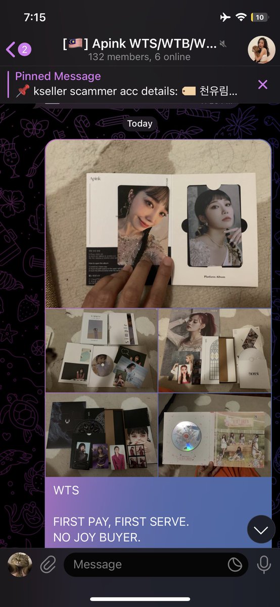 moasisters's tweet image. WTS

Help me rt please @PasarApink 
#pasarapink #eunji