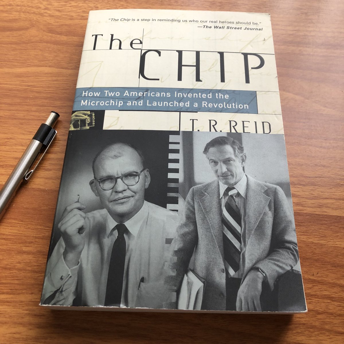 ldduval11's tweet image. The promise of a great Thursday night. “The CHIP: How Two Americans Invented the Microchip and Launched a Revolution” from T.R. Reid #Intel #microelectronics #ComputingHistory