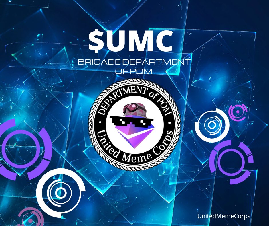✨️United we stand✨️
#UnitedMemeCorps 
$UMC