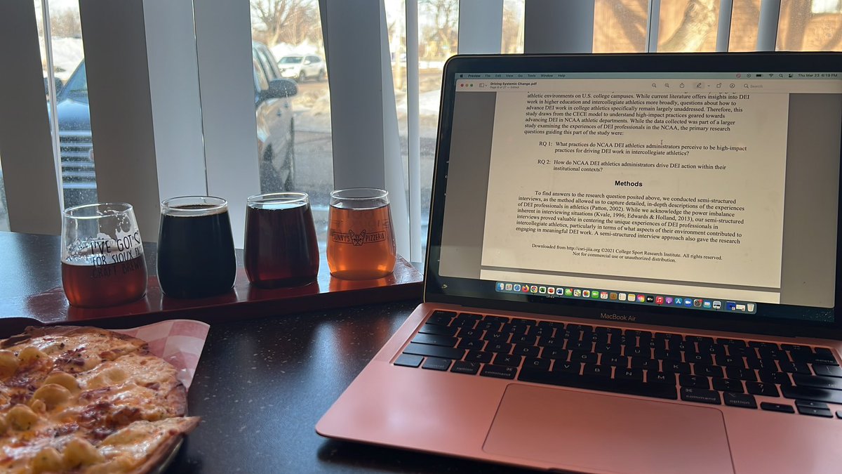 mzjenjacobs's tweet photo. Taking a chapter out of @timothyfbryson book … #dissertationloading with a beverage. https://t.co/f4hn7m0Pa0