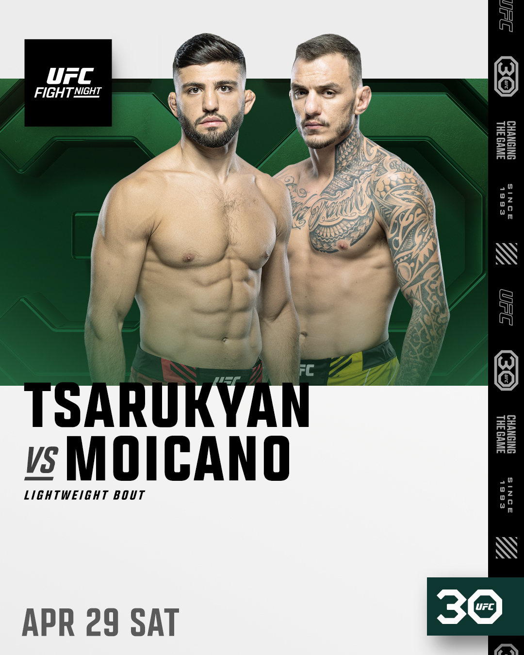 UFC on Twitter "Closing out April with a 𝑩𝑨𝑵𝑮𝑬𝑹 at 155 💥 ArmanUFC