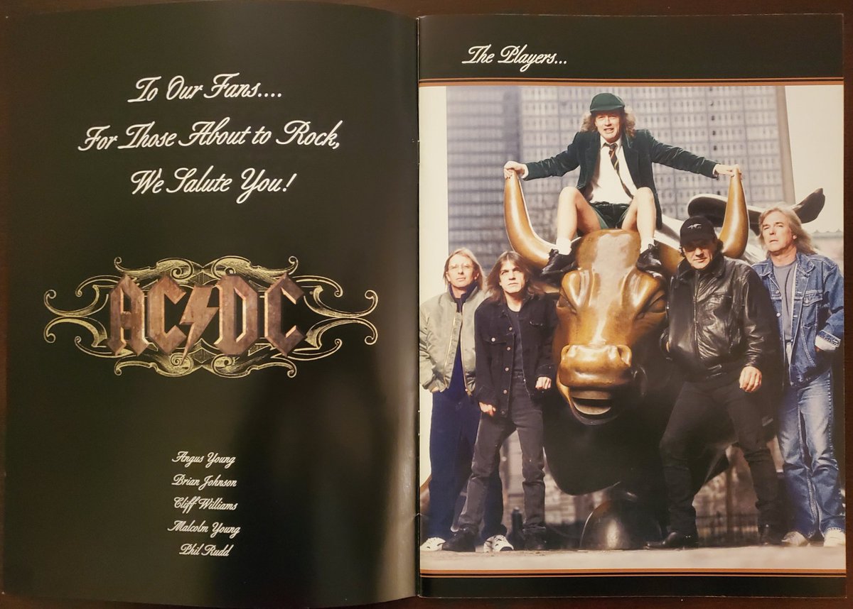 AllYearsCombine's tweet photo. AC/DC Stiff Upper Lip Concert Tour Program 2000 #ACDC #Tourprograms #Alltheyearscombine https://t.co/C26sAI7gi7