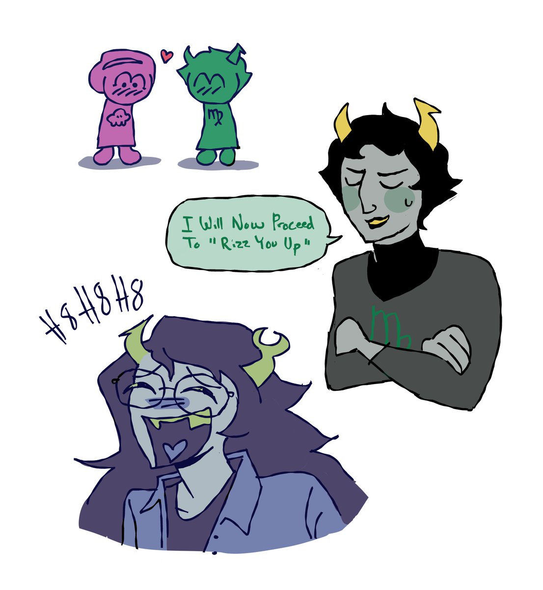 woowidoo's tweet photo. found new funny brush #homestuck https://t.co/KaSPRcjOyl