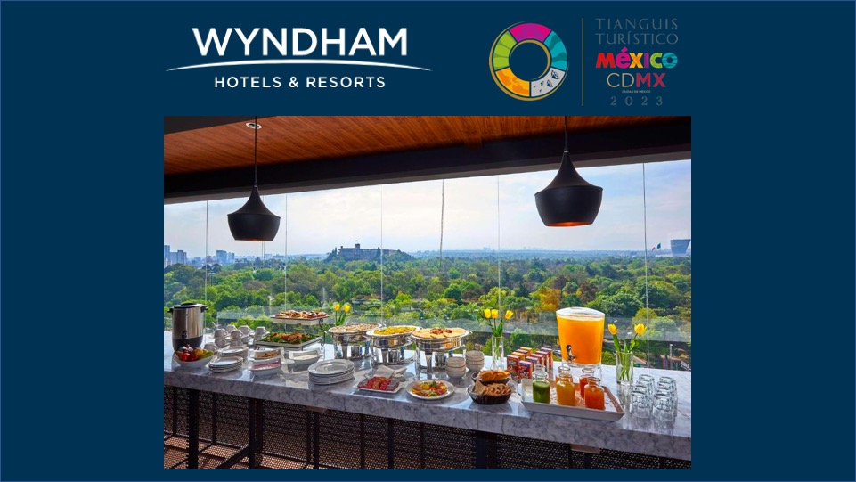 mediaglobal01's tweet photo. @WyndhamHotels confirmó su participación en la edición 47 del @TianguisTurMX  🎪⛺ que se llevará a cabo en CDMX del 26 al 29 de marzo.

Representantes de la compañía atenderán más de 100 citas de negocio con participantes del sector turístico. https://t.co/nGvQyQ3eGu