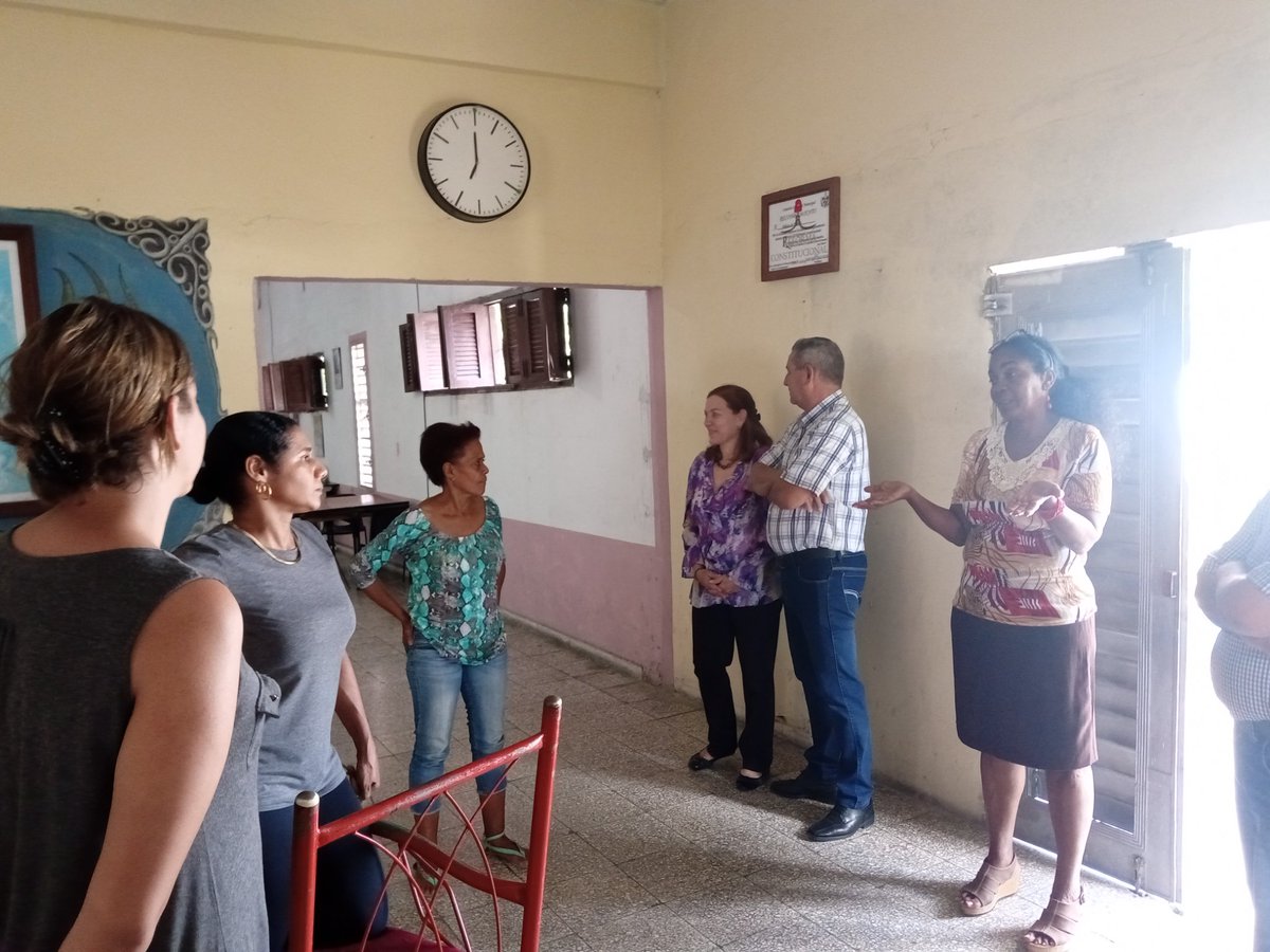 Día de intercambio con las autoridades electorales de los Distritos No 1 y No 2 de #SanctiSpiritusEnMarcha  <a href="/Elecciones/">Elecciones</a> <a href="/Alina_Balseiro/">Alina Balseiro</a> <a href="/NeisaMuro/">Neisa Muro Ríos</a> #Elecciones2023