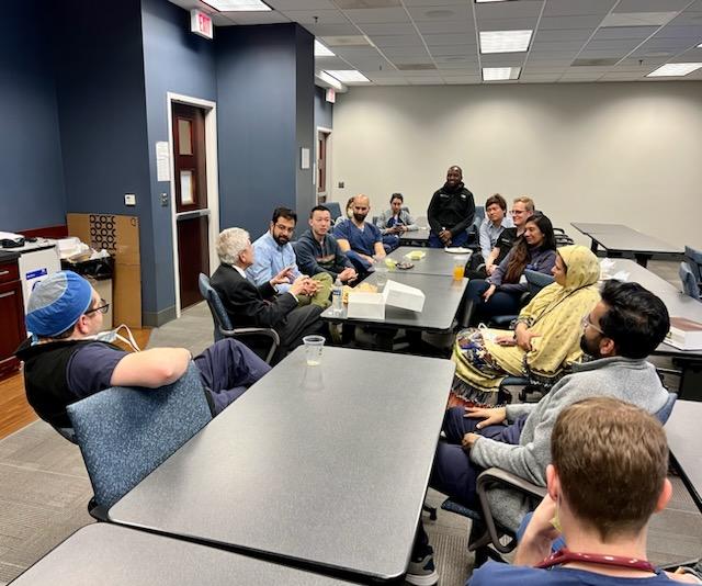 Kentucky_Cards's tweet photo. We had an amazing time learning about valve disease, hemodynamics and the Carabello sign from the one and only Dr. @blasecarabello #CardioTwitter #CardioFIT #MedTwitter #cardiology https://t.co/wWzdatGhCw