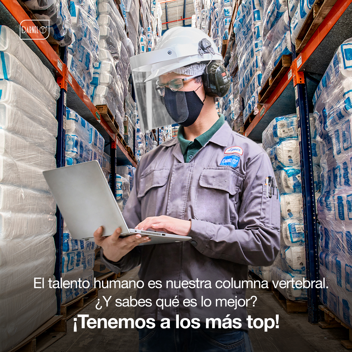 ¡Nuestra gente nos representa 😎! En Darnel somos los mejores porque tenemos a los mejores 👌.

#Darnel #talentohumano #empaques #organización