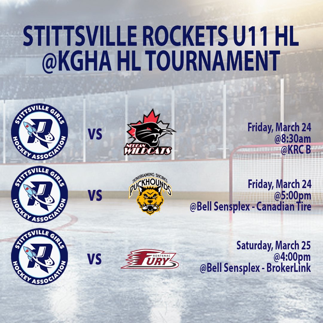 SGHARockets's tweet photo. Good luck to our 4 House League teams competing in the tournament this weekend!!

Let’s go Rockets!! 💙🚀 https://t.co/ukXFPBUOWG