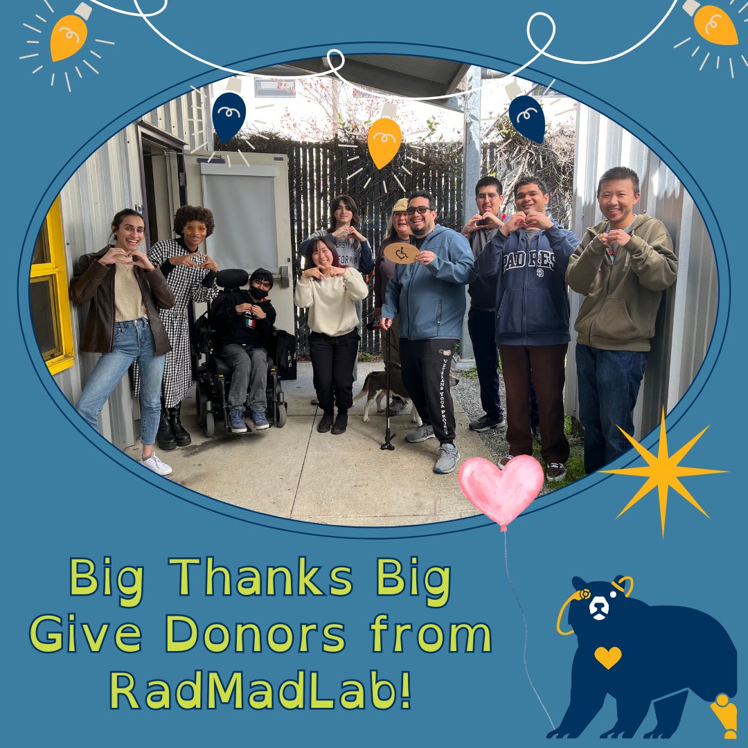 RadMad Disability Lab at UC Berkeley tweet media