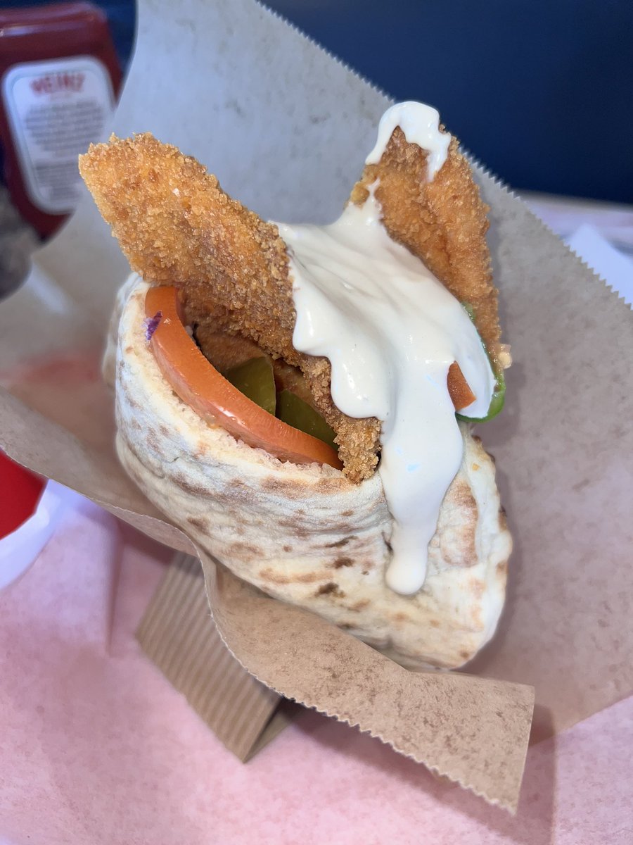 Las Vegas VLOG on Twitter "Sheeesh this chicken schnitzel sandwich in