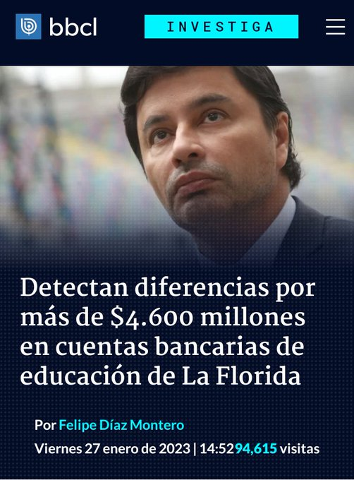 Radar_C_L's tweet photo. Se cree que esta es la razón de por qué el alcalde Rodolfo Carter (UDI) se esmera en montar shows mediáticos en la televisión, destruyendo pequeñas casitas mediaguas creyendo que así combate al narco. Existen millonarios montos enviados a una cuenta misteriosa denominada "remuneración", no justificados ante Contraloría. @rodolfocarter @udipopular  #RodolfoCarter