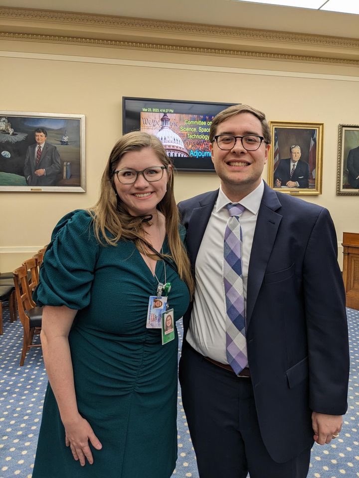 Fun to have <a href="/SciSpence/">Spencer Nelson</a> testify before <a href="/housescience/">House Science Committee</a> today on energy things! ⚡️