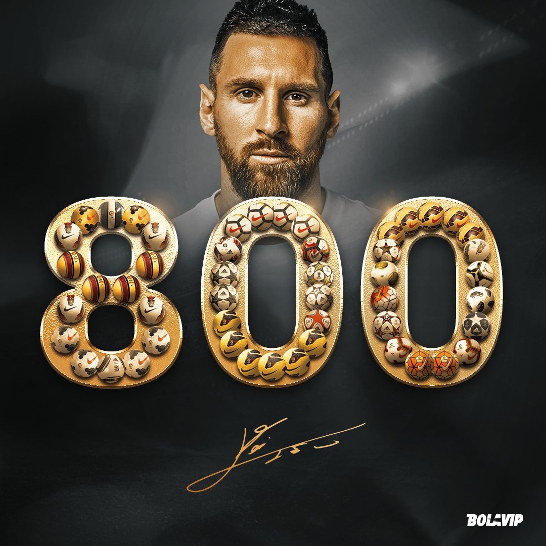 VSportsTM's tweet image. ¡800 VECES MESSI!

Lionel acaba de convertir el gol 800 se su carrera profesional.

🇦🇷Selección Argentina - 99
🇪🇸Barcelona - 672
🇫🇷PSG - 29

Simplemente, la rutina de lo extraordinario.