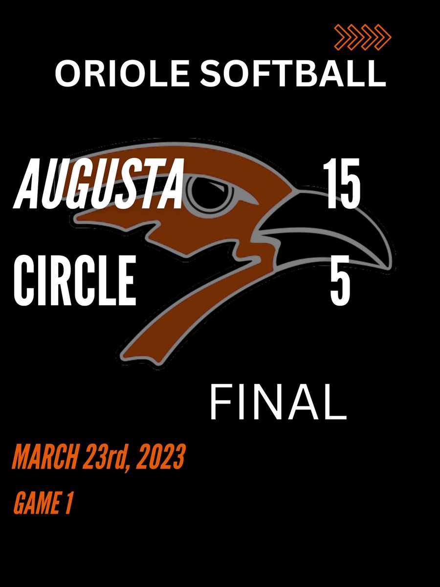Augusta High Orioles tweet media