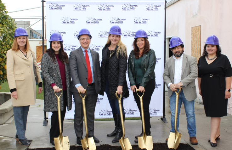 We are happy to share that we have broken ground on major renovations to our Haven I shelter. Opened in 1980, this shelter will be renovated to serve as a transitional shelter to serve single, unaccompanied survivors through a six-month program.