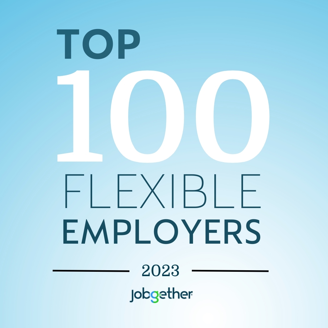Gould's tweet photo. We’re delighted to be named one of Jobgether’s 2023 Top 100 Flexible Employers, thanks to our digital first approach and dedication to employee wellbeing. Check out current opportunities to join our team: https://t.co/VzQDHVnnGG #LifeAtZendesk https://t.co/brW87RpHIj