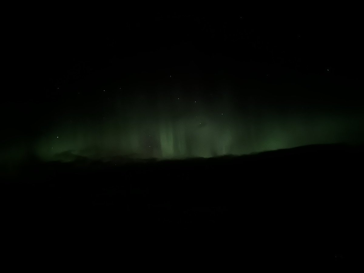 cjsneddon's tweet photo. An excellent night at the movies with @RSNO and on the way home we saw the aurora borealis!  Great end to a fantastic night #rsnofilm https://t.co/XsXA1YXVJk