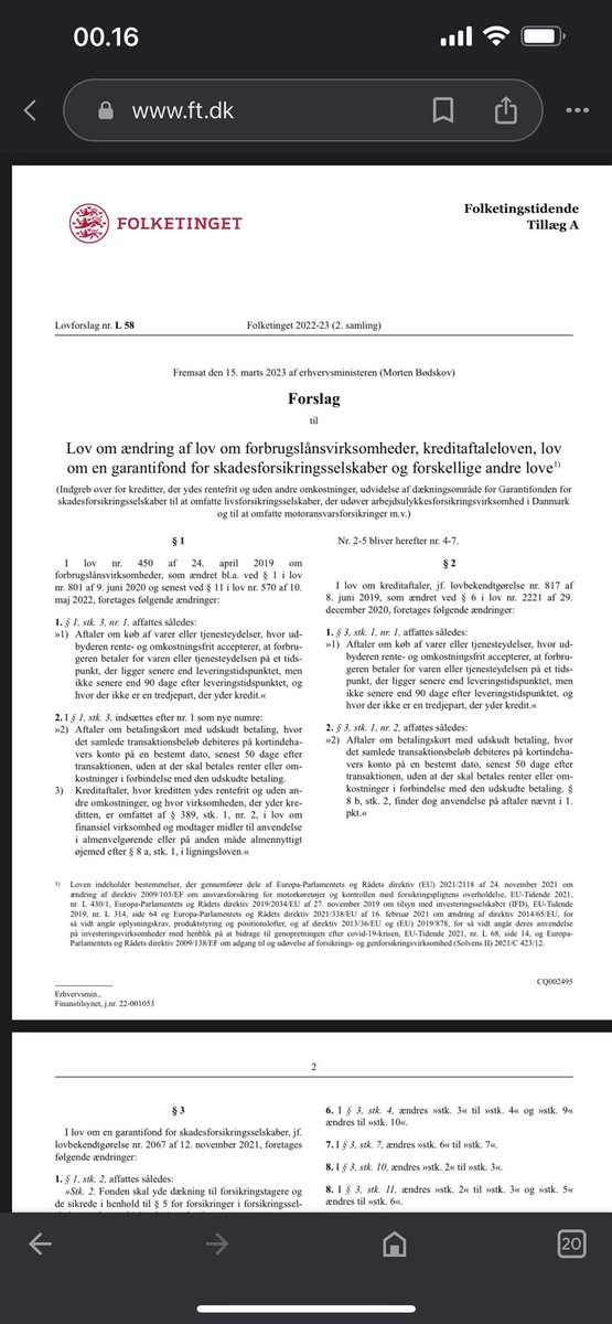 Forslag om regulering af BNPL - et skridt i den rigtige retning!! Men ikke tilstrækkeligt!!! Det grå lånemarked stækkes på ingen måde - måske tværtimod!!! Der er behov et grundigt genbesøg af kviklånsloven #kviklån #dkpol #dkfinans #finansdanmark