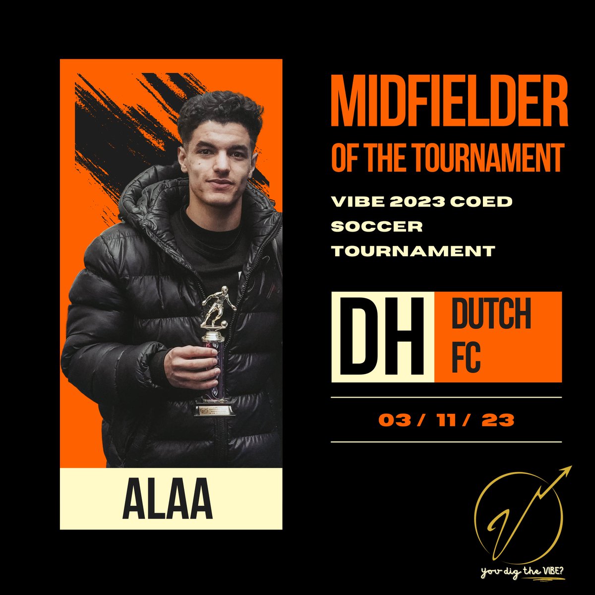 vibecdtw's tweet photo. Congrats to these absolute ballers!! ⚽️

Bassman - Tournament MVP 🎩
Alaa - Midfielder of the Tournament 🎮
Daud - Defender of the Tournament  🛑

Photos: https://t.co/cRjUbu4DCU

Tournament Highlights: https://t.co/soXij4usx1

📸: 
@eyesonthaprizes https://t.co/zKVxBObkBD