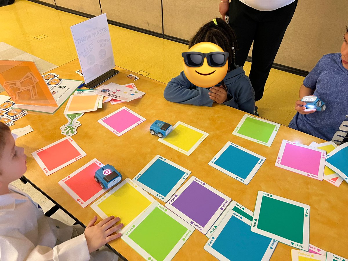 coachpongratz's tweet image. Great turnout for #STEAM night at Bester! The Judy Center put on a terrific event that engaged Ss & families! I was happy to be there to support Ss with robotics! Ss used #codeandgo & @SpheroEdu #Indi to engage in #unplugged coding! @AnnKAnders @HurleBen