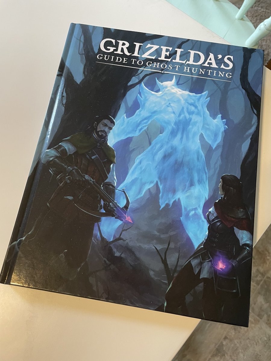 odoubletoStudio's tweet photo. Just got my copy of Grizelda’s Guide to Ghost Hunting by @t_agray‼️ https://t.co/sZRXatpj8X