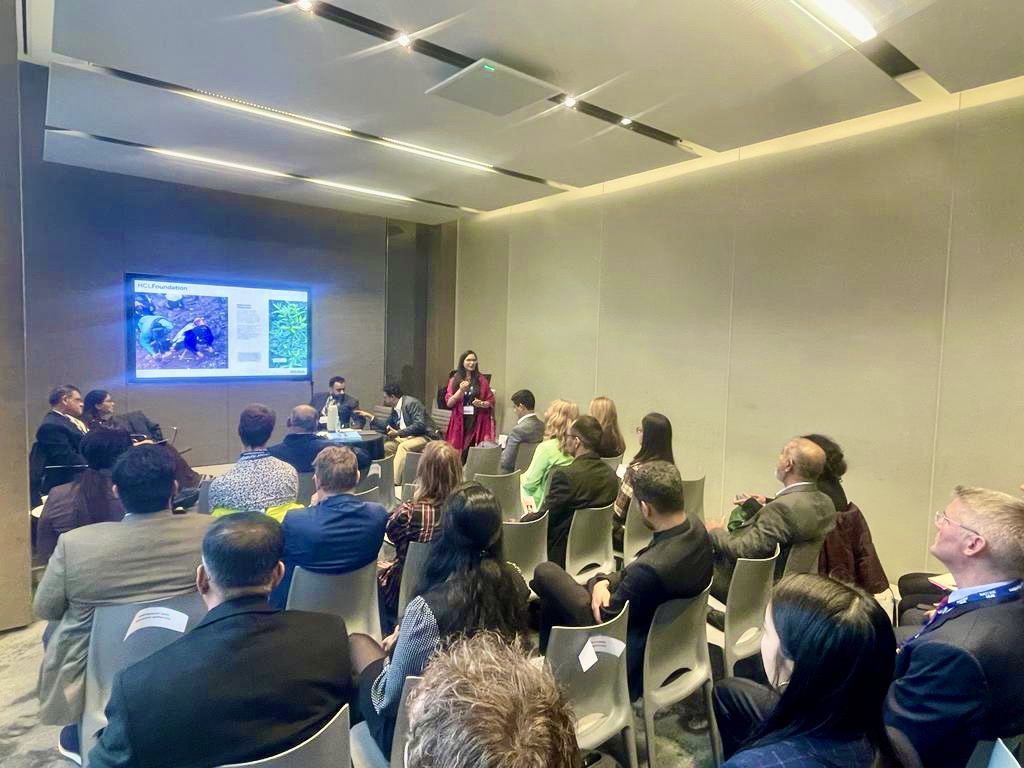 hcltech's tweet photo. The historic #UN2023WaterConference featured @HCL_Foundation, in its official side-events agenda, with a session covering success stories of public-private partnerships and community action for aquatic ecosystem rejuvenation and biodiversity restoration. #HCLTechForWaterAction💧 https://t.co/nwim2xMoU9